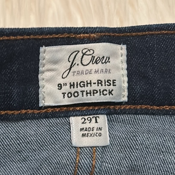 J. Crew 9” High-Rise Toothpick Jeans - Picture 5 of 10